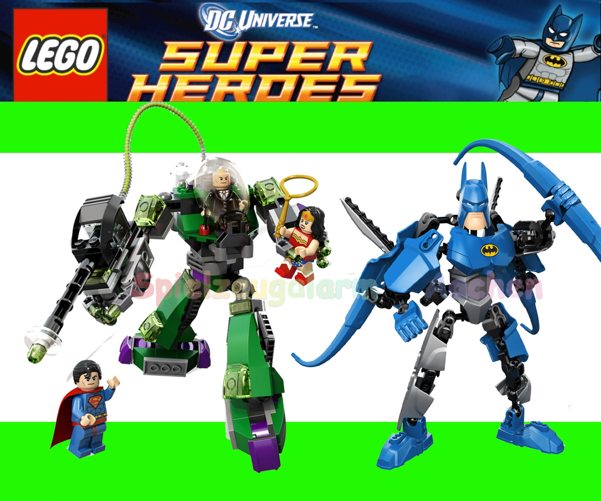 lego batman and superman vs lex luthor